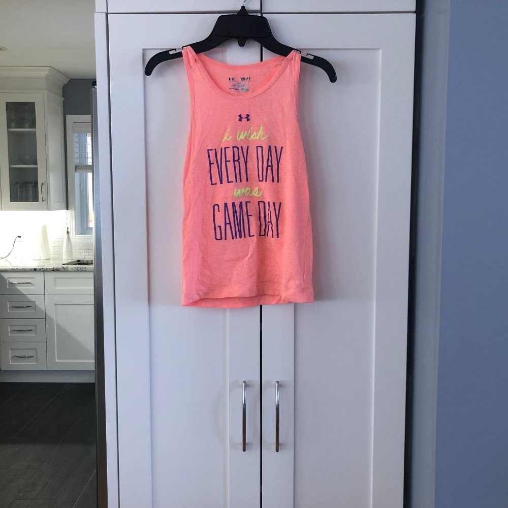 Under armour tank top - youth small